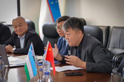 Китайская делегация на встрече
